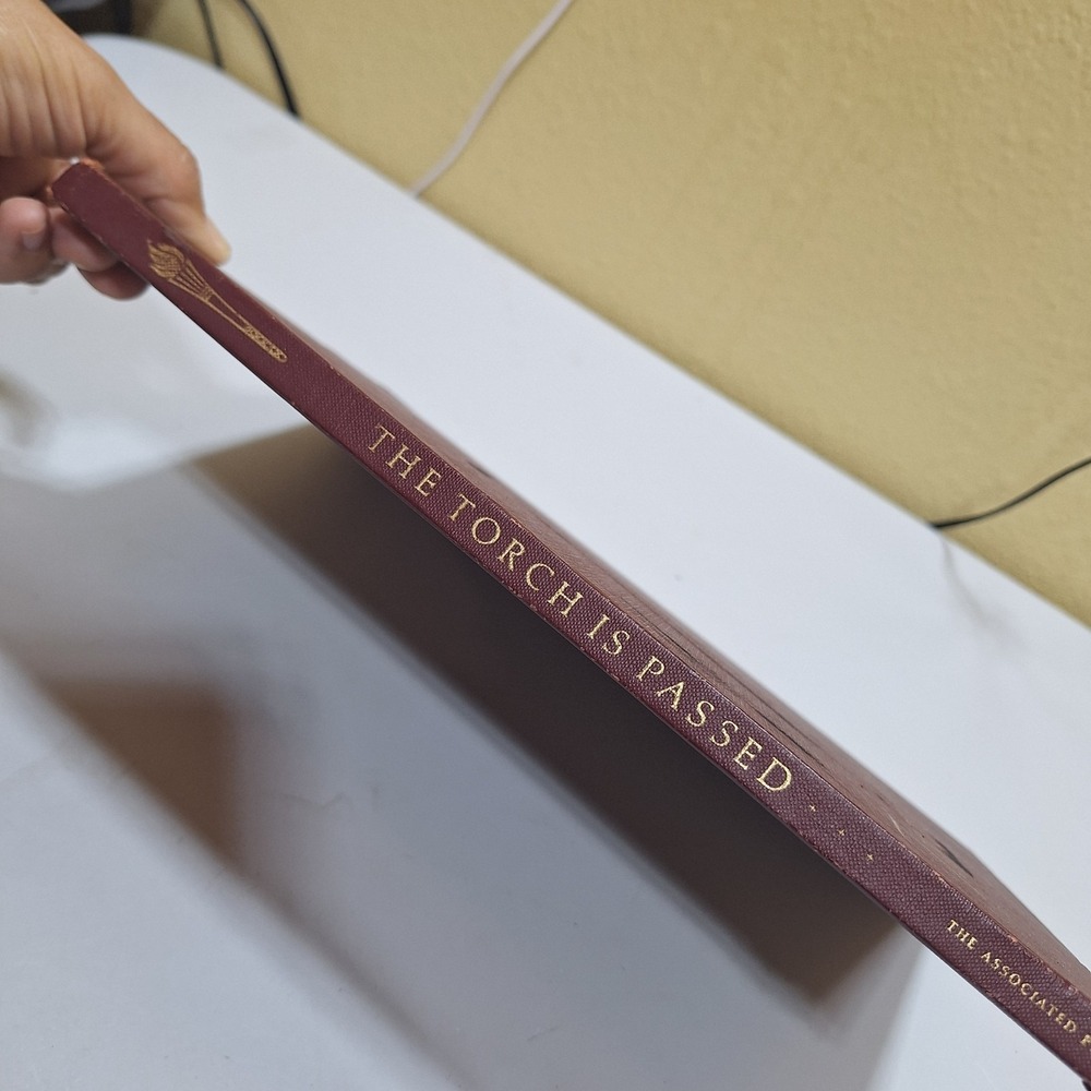 1963‎ The Torch Is Passed JFK Death Of President Hardcover Book Houston Post - Picture 11 of 11